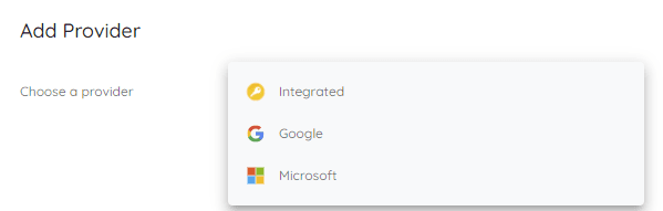 Authentication: microsoft