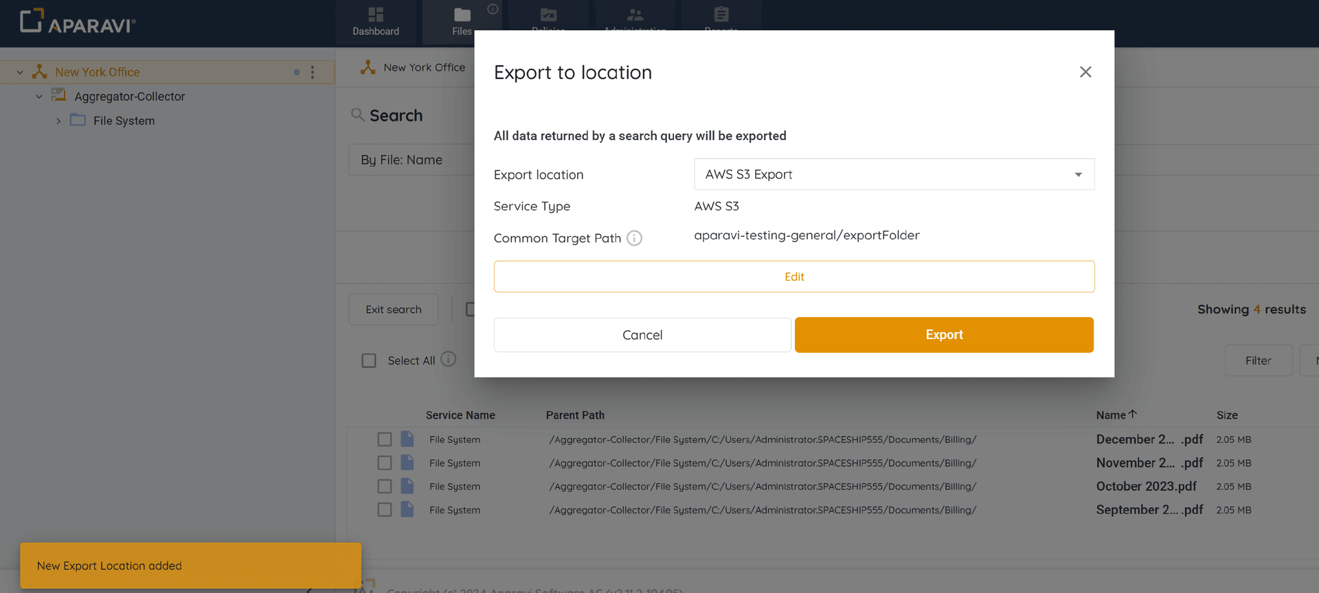 Click Save, located at the bottom right-hand side of the pop-up box. All information will be save...