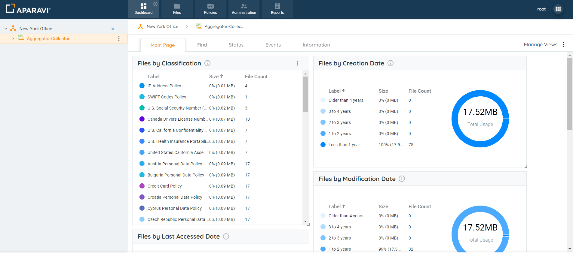 Policies tab and then click