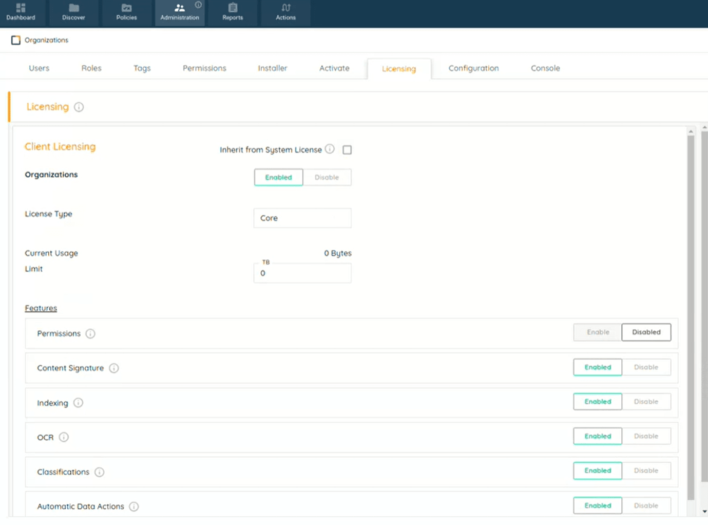 Core Scans are faster!: splitting up the Permissions as a separate toggle to enable, enhances the efficiency of our Cor...
