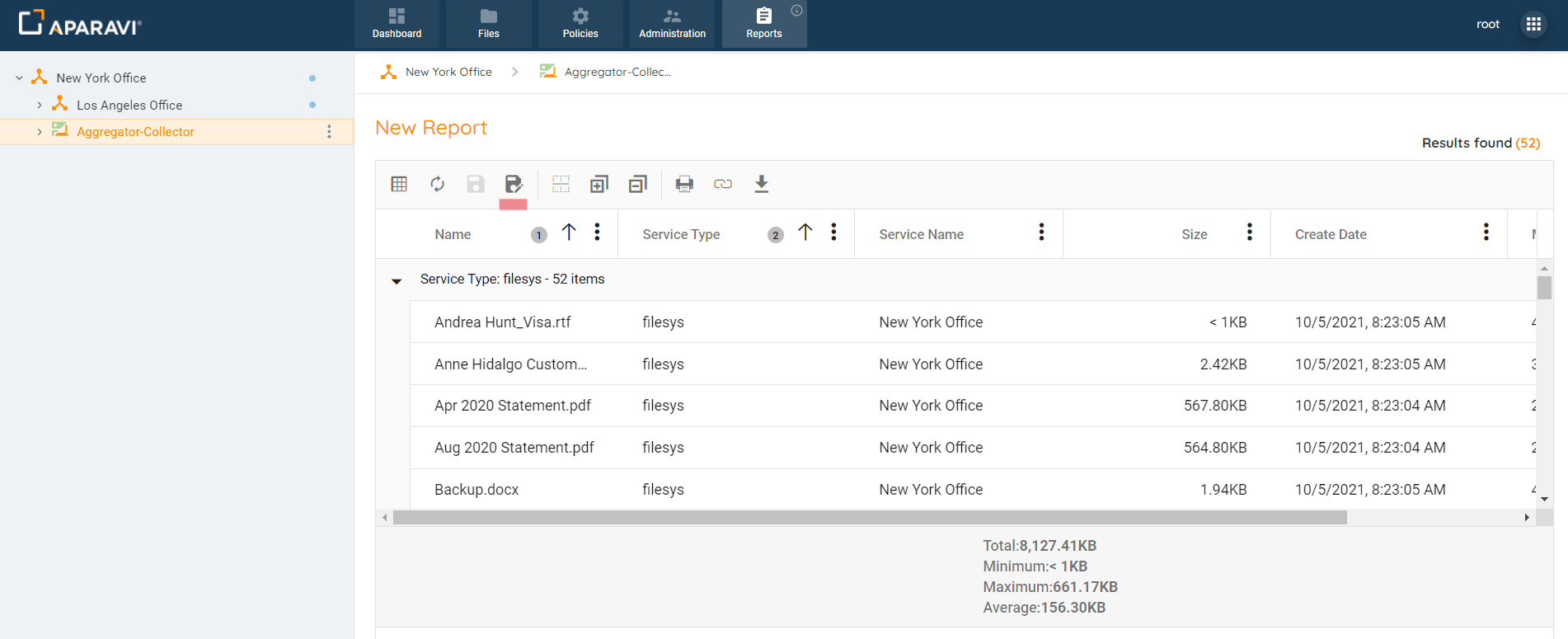 Click on the Save As button, located in the reports toolbar. The Save As option will be