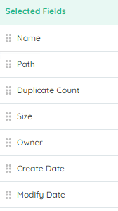 Selecting columns desired