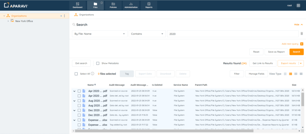 Audit Log Features: system Automated Actions