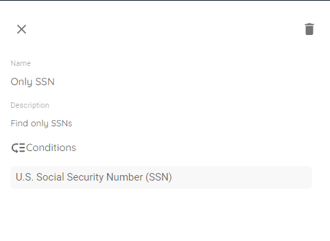 Only ssn